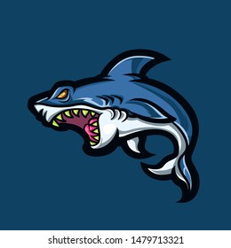 Angler Fish Mascot Logo Stock Vector (Royalty Free) 1259233456