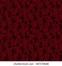 Design ethnic. Floral seamless pattern. Endless texture for wallpaper, wrapping and textiles.