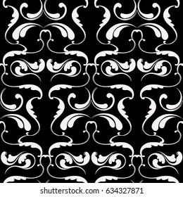 Design ethnic. Floral seamless pattern. 
