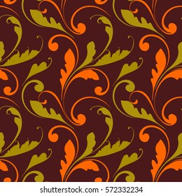 Design ethnic seamless pattern. Vivid background for fabric, Wallpaper, paper. Summer print. 