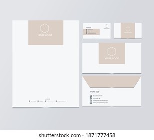 design example
modern corporate brand