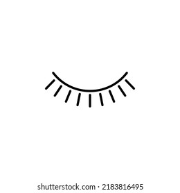 Design Eye Vector Icon Simple. Vector illustration on  white background