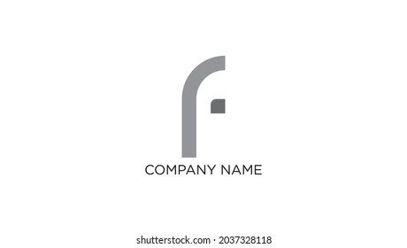 Diseño F logotipo de vectores icono elementos de plantilla de la compañía