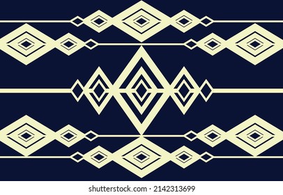 The design of the fabric in a modern seamless pattern and consists of ethnic,ikat,native pattern,boho pattern,aztec,fabric pattern,carpet pattern.