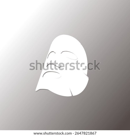 for design facial mask packaging or pouch, explain that is facial mask