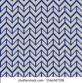 Design Fair Isle Graphic Jacquard Knitted Seamless Pattern