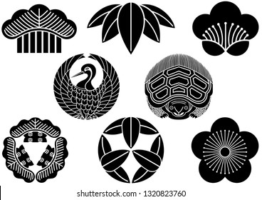 825 Family crest japan Images, Stock Photos & Vectors | Shutterstock