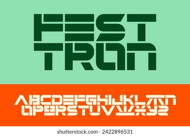 Design Fest Tron Typeface Alphabet Typography Font Letter Text