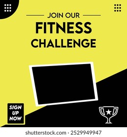 Design a Fitness Challenge Flyer