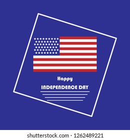 design flag background illustration vector national day america