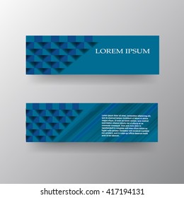 Design of flayer, brochure, card, leaflet, banner. Stock vector.