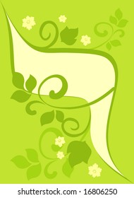 Design floral background