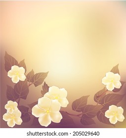 Design floral background.