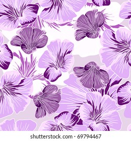 Entwerfen Sie florales Element. Vektorgrafik. Nahtlos.
