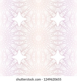 Design With Floral Pattern With Decorative Element. Vector Illustration. Template Design For Card, Shawl, Interior, Fashion Print