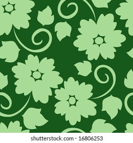 Design floral seamless pattern