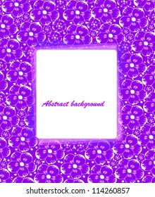Design of a flower card