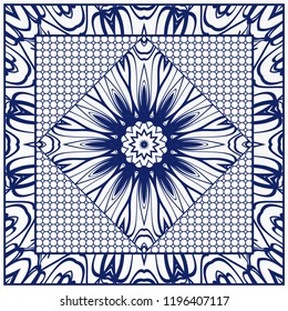 Design of a Flower Pattern. vector. for wallpaper, flyer, book, brochure