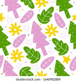 design flower patterns illustration, for clothes, backgrounds, decorations, posters and more