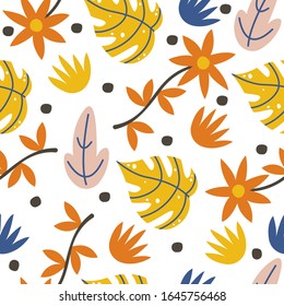 design flower patterns illustration, for clothes, backgrounds, decorations, posters and more