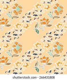 Design with flowers and art background.