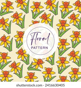 Design flowers template pattern design