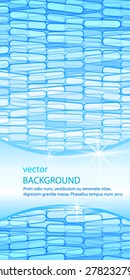 Design flyer label medical product. Vector illustration EPS 10 for infographics, presentation template, science and technology background, social media brochure layout