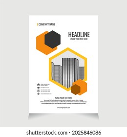 Design flyer template elegant for promotion brochure, flyer promotion