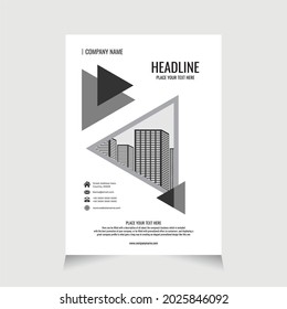 Design flyer template elegant for promotion brochure, flyer promotion