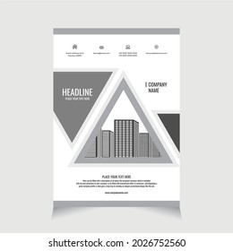 Design flyer template elegant for promotion brochure, flyer promotion