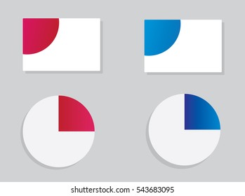 Design of flyers, banners, brochures and cards with polygonal elements. Corporate Identity, Advertising printing. Vector illustration. Set