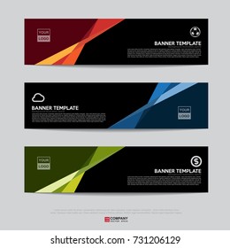 Design of flyers, banners, brochures and cards template,Banner design for business presentation,Header template,Banner for web template,