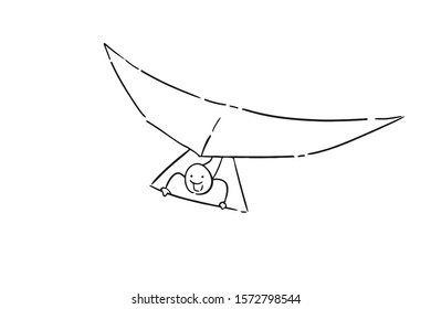 design of flying in hang glider