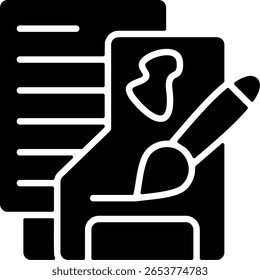 Design Folder Semi Solid minimalist Icon