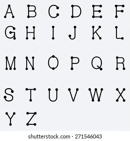 Design font Vector illustration