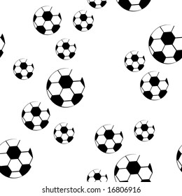 Design football seamless pattern