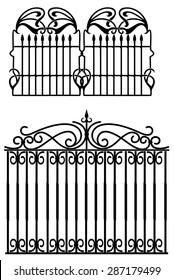 design of forged fences and gates