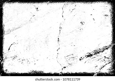 Design Frame Grunge Texture Grey Dark Black and White with Rock Background, Grunge Vector Background illustration EPS 10