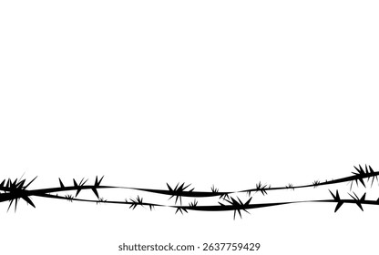 design frame with torn of branch. Vector stock illustration