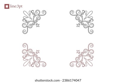 The design of the frames is intricate and symmetrical, with a mix of baroque, rococo, victorian, gothic, medieval, and renaissance styles.