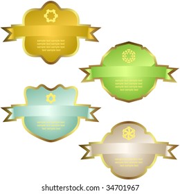 Design frames. Vector set.