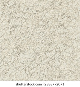 Design free form lines, Seamless vector pattern.