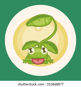 design frog lamp style theme elements vector,eps