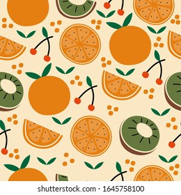 diseño de modelos de fruta ilustración, para ropa, fondos, decoraciones, carteles y más