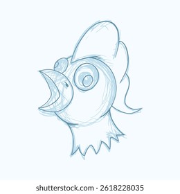 Design of funny hen draw