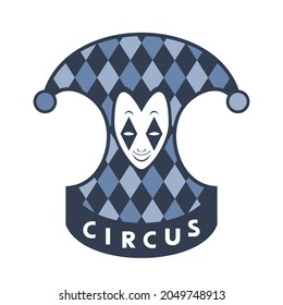 Design of funny jester illustration