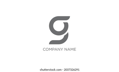 Design G vector logo icon template elements company name