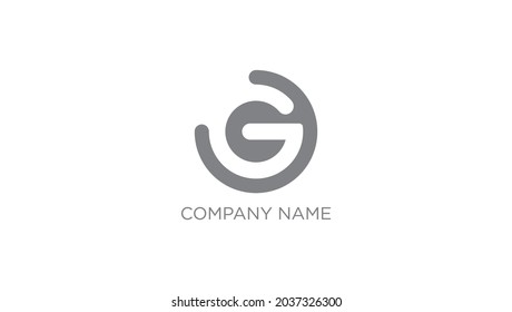 Design G vector logo icon template elements company name