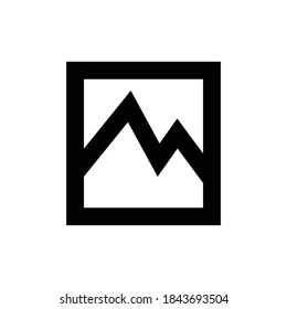 Design galery image thumbnail symbol icon vector
