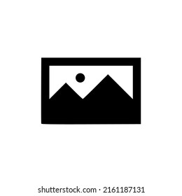 Design galery image thumbnail symbol icon vector multimedia icon picture icon